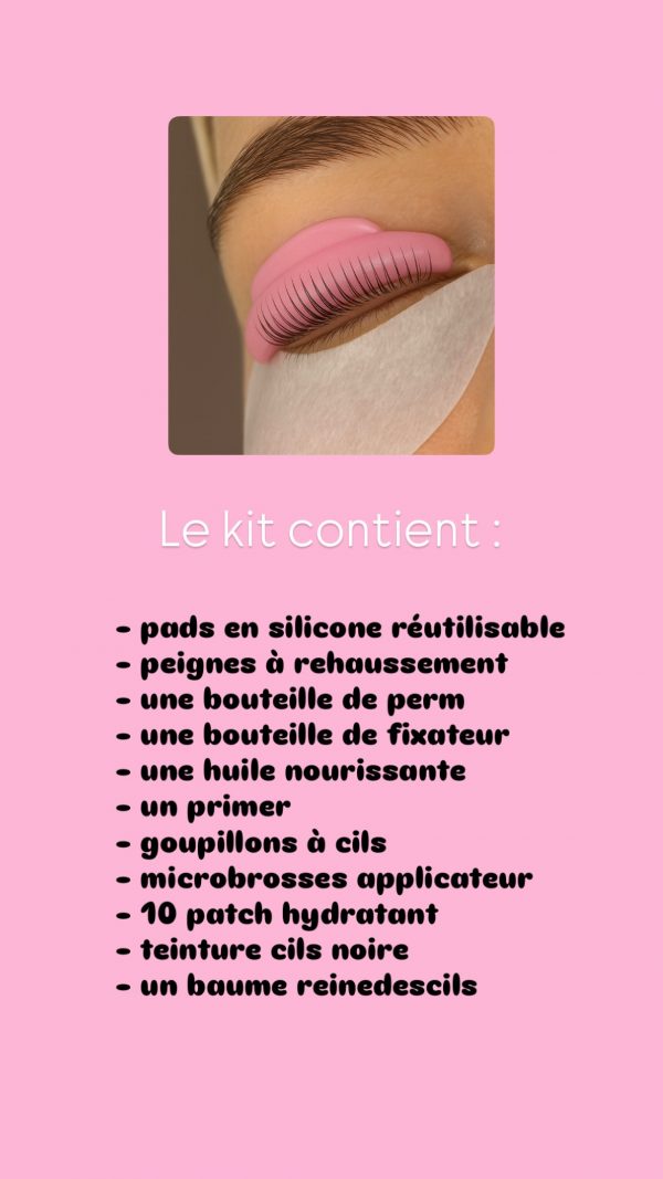 formation 2 en 1 : rehaussement de cils ,teinture,soin kératine + Lash lift coréen  (à distance ) – Image 2