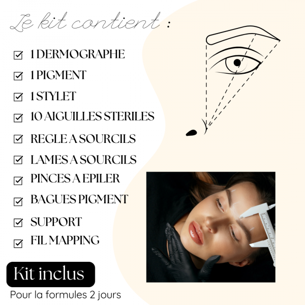 Formation Brows Artist 3 en 1 microblading | ombré powder | combo – Image 3