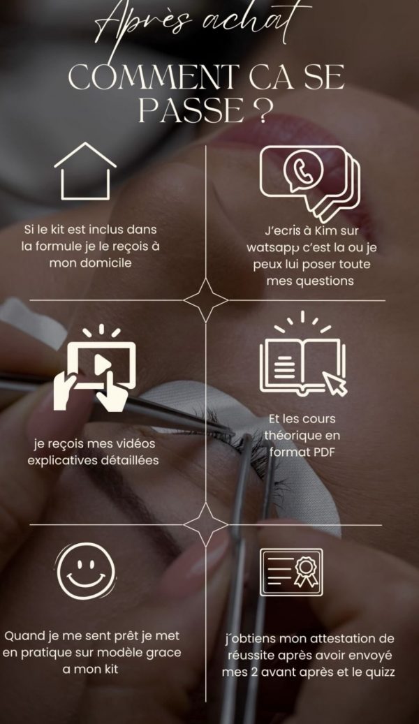 7. Formation 3 en 1 brows lift et teinture hybride avec structuration des sourcils  + Henna Brows + kit inclus (à distance) – Image 2