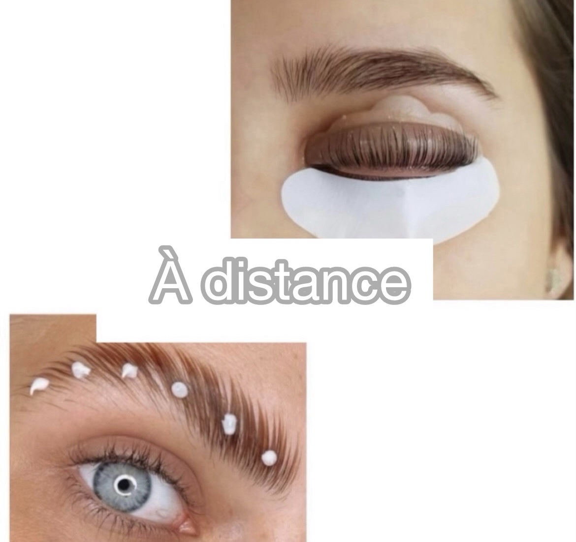 Pack 3 en 1 brows lift et teinture hybride avec structuration des sourcils + Lash lift teinture + kit inclus (à distance)