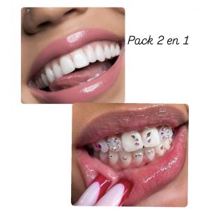 Pack 2 en 1 : formation blanchiment dentaire et strass dentaire + kit inclus sur place (sur place)
