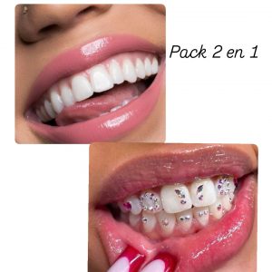 Pack 2 en 1 : formation blanchiment dentaire et strass dentaire + kit inclus (à distance )