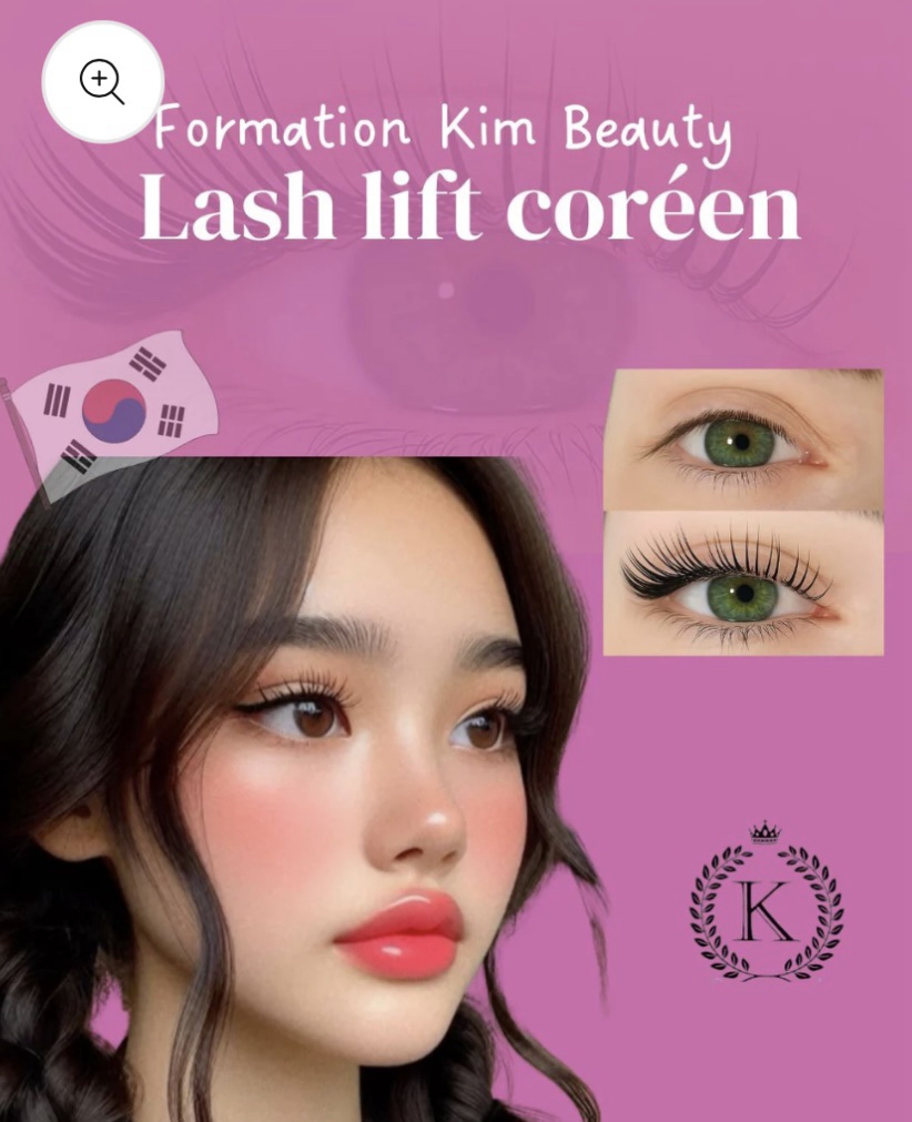 Lash Lift Coréen et teinture + kit inclus (à distance )